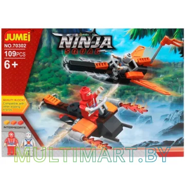 Конструктор Jumei N-400 Ниндзя (109 деталей)